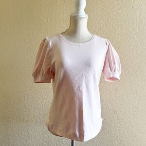 Tahari puff sleeve top Size Medium